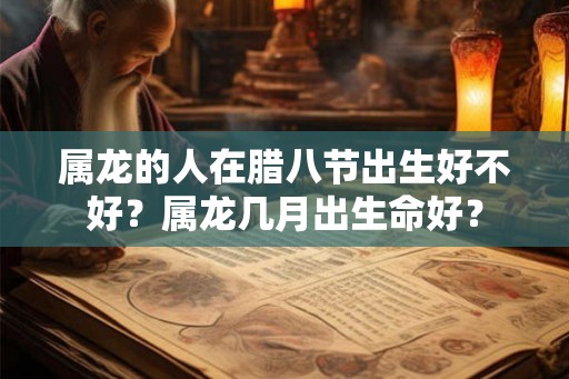属龙的人在腊八节出生好不好？属龙几月出生命好？