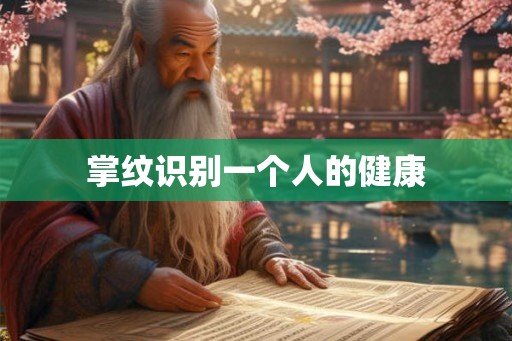 掌纹识别一个人的健康