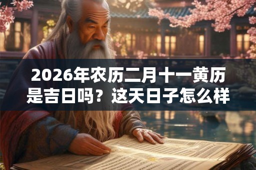2026年农历二月十一黄历是吉日吗？这天日子怎么样？