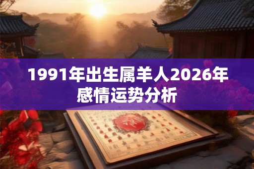 1991年出生属羊人2026年感情运势分析