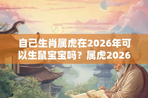 自己生肖属虎在2026年可以生鼠宝宝吗？属虎2026年运势好吗？