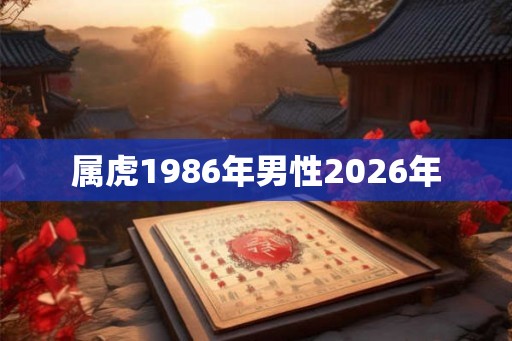 属虎1986年男性2026年
