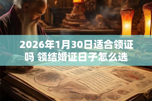 2026年1月30日适合领证吗 领结婚证日子怎么选
