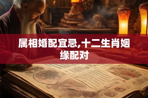 属相婚配宜忌,十二生肖姻缘配对