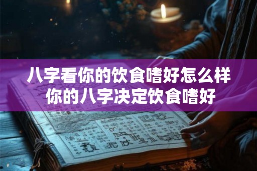 八字看你的饮食嗜好怎么样 你的八字决定饮食嗜好