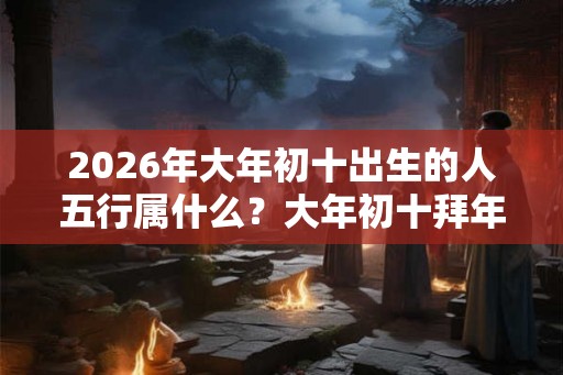 2026年大年初十出生的人五行属什么？大年初十拜年寄语