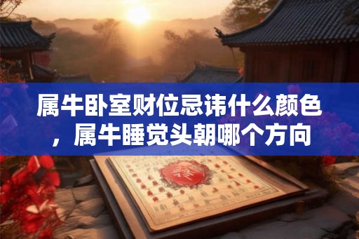 属牛卧室财位忌讳什么颜色，属牛睡觉头朝哪个方向