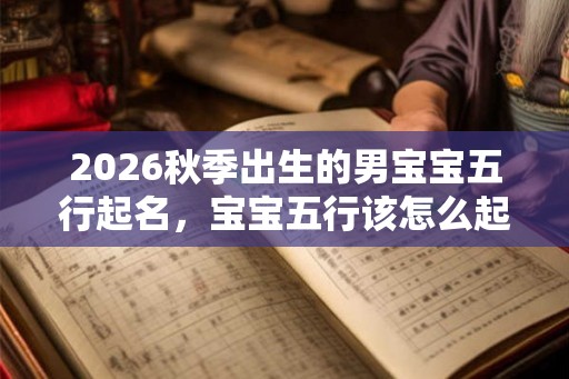 2026秋季出生的男宝宝五行起名，宝宝五行该怎么起名？