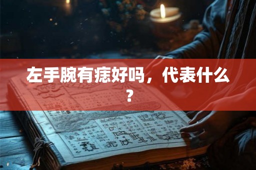 左手腕有痣好吗，代表什么？
