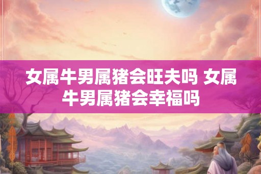 女属牛男属猪会旺夫吗 女属牛男属猪会幸福吗