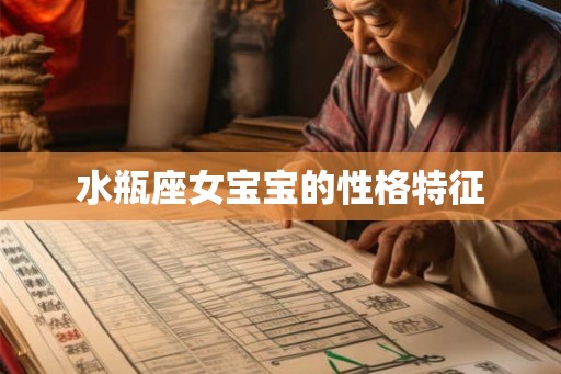 水瓶座女宝宝的性格特征