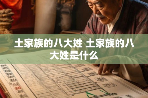 土家族的八大姓 土家族的八大姓是什么