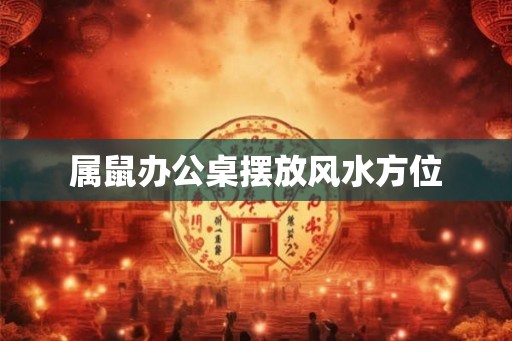 属鼠办公桌摆放风水方位