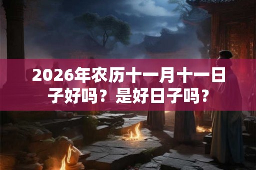 2026年农历十一月十一日子好吗？是好日子吗？