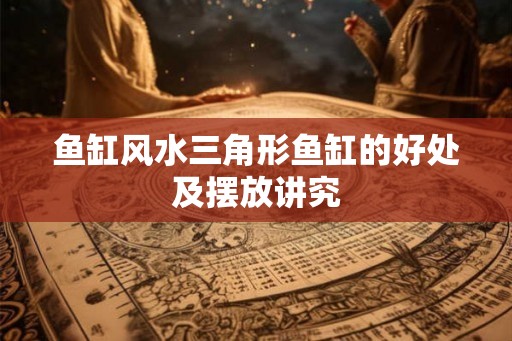 鱼缸风水三角形鱼缸的好处及摆放讲究 鱼缸风水三角形鱼缸的好处及摆放讲究