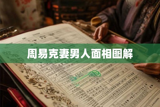 周易克妻男人面相图解