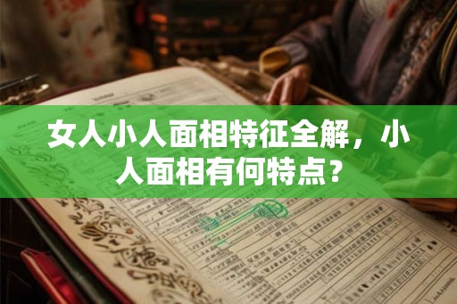 女人小人面相特征全解,小人面相有何特点? 女人小人面相特征全解,小人面相有何特点?