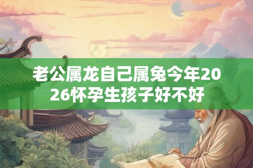 老公属龙自己属兔今年2026怀孕生孩子好不好