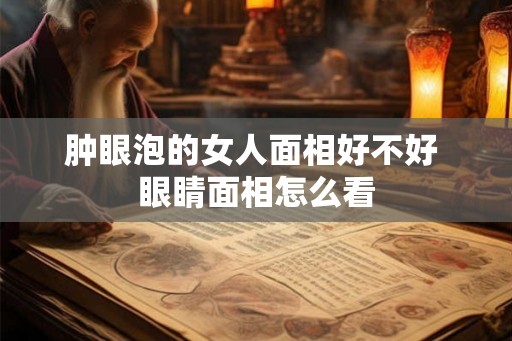 肿眼泡的女人面相好不好 眼睛面相怎么看