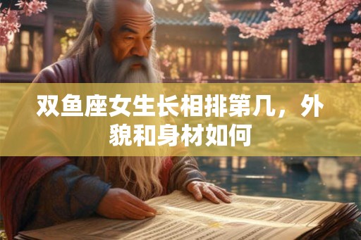 双鱼座女生长相排第几，外貌和身材如何