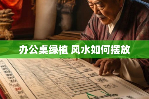 办公桌绿植 风水如何摆放