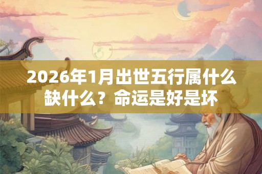 2026年1月出世五行属什么缺什么？命运是好是坏