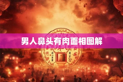 男人鼻头有肉面相图解