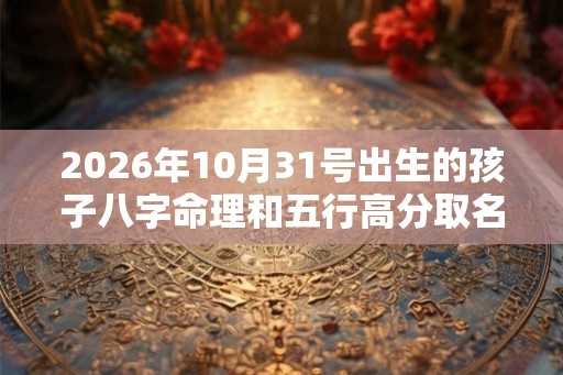2026年10月31号出生的孩子八字命理和五行高分取名