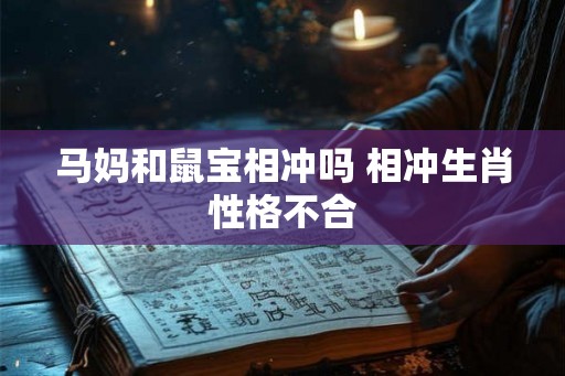 马妈和鼠宝相冲吗 相冲生肖性格不合 马妈和鼠宝相冲吗 相冲生肖性格不合