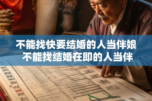 不能找快要结婚的人当伴娘 不能找结婚在即的人当伴娘