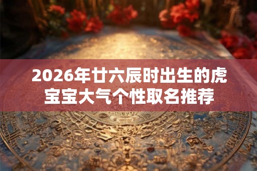 2026年廿六辰时出生的虎宝宝大气个性取名推荐 2026年廿六辰时出生的虎宝宝大气个性取名推荐