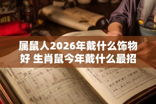 属鼠人2026年戴什么饰物好 生肖鼠今年戴什么最招财