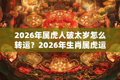 2026年属虎人破太岁怎么转运？2026年生肖属虎运势好吗？