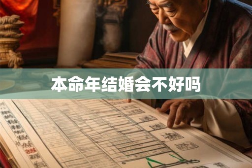 本命年结婚会不好吗 本命年结婚会不好吗