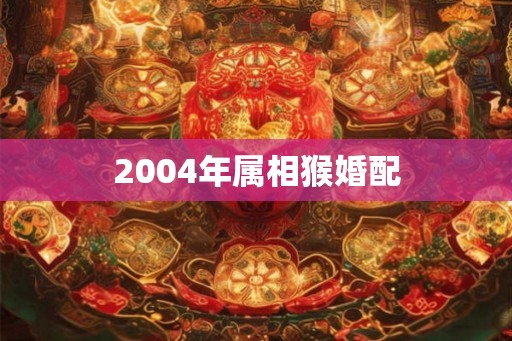 2004年属相猴婚配