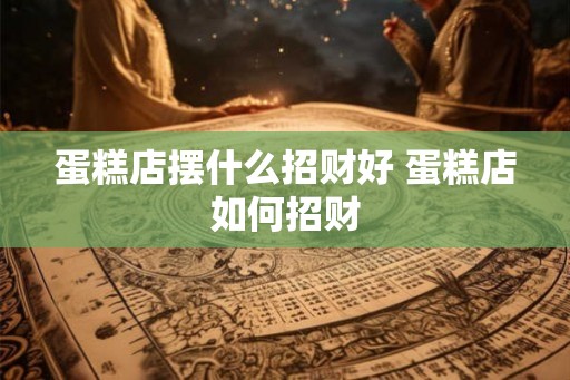 蛋糕店摆什么招财好 蛋糕店如何招财