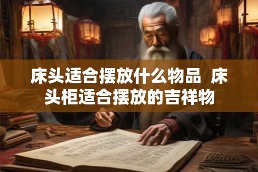 床头适合摆放什么物品 床头柜适合摆放的吉祥物 床头适合摆放什么物品 床头柜适合摆放的吉祥物