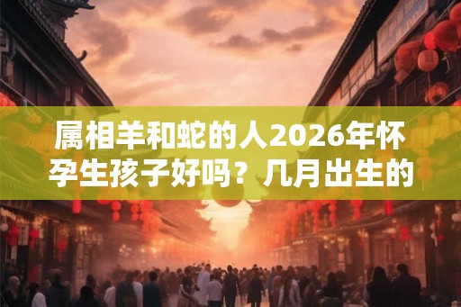 属相羊和蛇的人2026年怀孕生孩子好吗？几月出生的孩子命好？