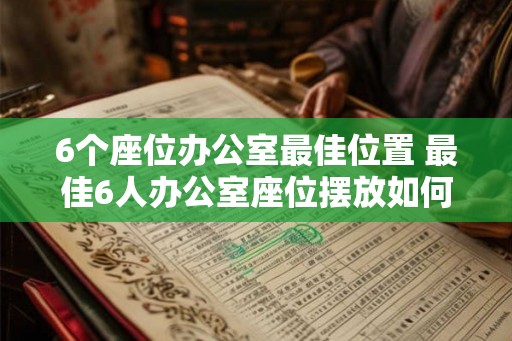 6个座位办公室最佳位置 最佳6人办公室座位摆放如何选择
