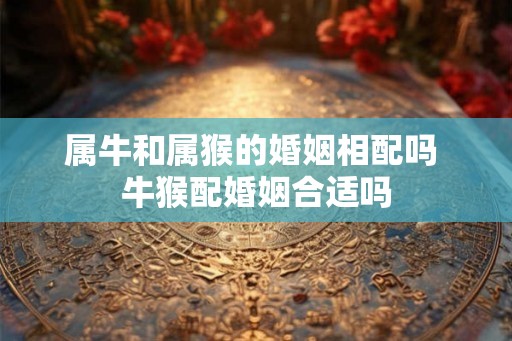 属牛和属猴的婚姻相配吗 牛猴配婚姻合适吗