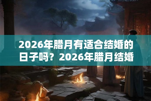 2026年腊月有适合结婚的日子吗？2026年腊月结婚哪天好？
