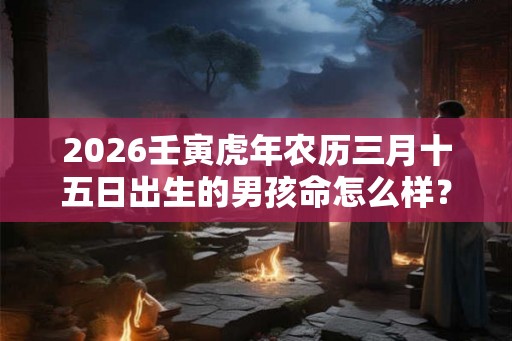 2026壬寅虎年农历三月十五日出生的男孩命怎么样? 2026壬寅虎年农历三月十五日出生的男孩命怎么样?