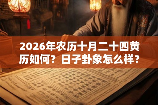 2026年农历十月二十四黄历如何？日子卦象怎么样？