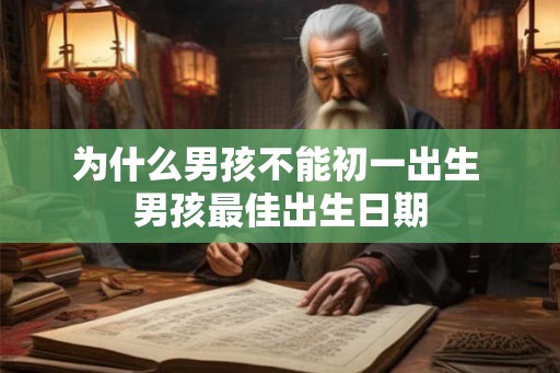 为什么男孩不能初一出生 男孩最佳出生日期 为什么男孩不能初一出生 男孩最佳出生日期