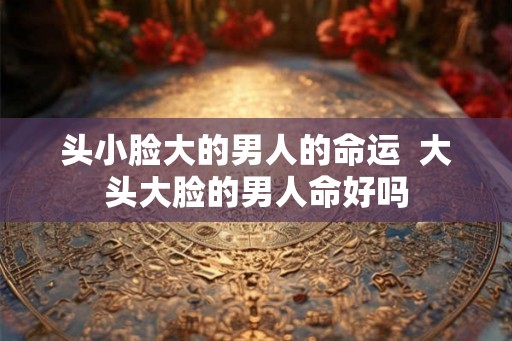 头小脸大的男人的命运  大头大脸的男人命好吗