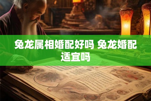 兔龙属相婚配好吗 兔龙婚配适宜吗 兔龙属相婚配好吗 兔龙婚配适宜吗