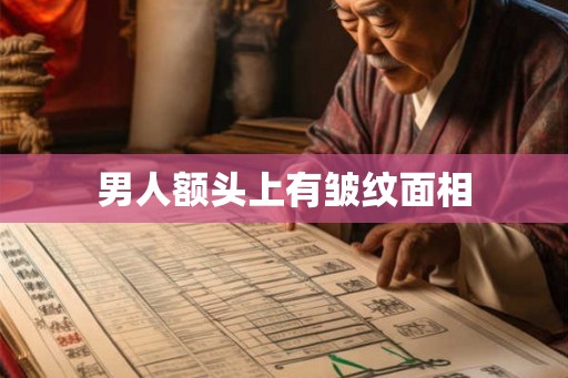 男人额头上有皱纹面相