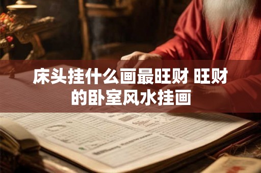 床头挂什么画最旺财 旺财的卧室风水挂画