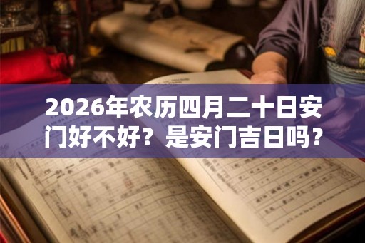 2026年农历四月二十日安门好不好？是安门吉日吗？