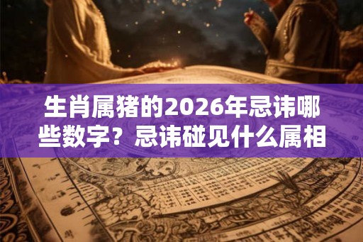 生肖属猪的2026年忌讳哪些数字？忌讳碰见什么属相